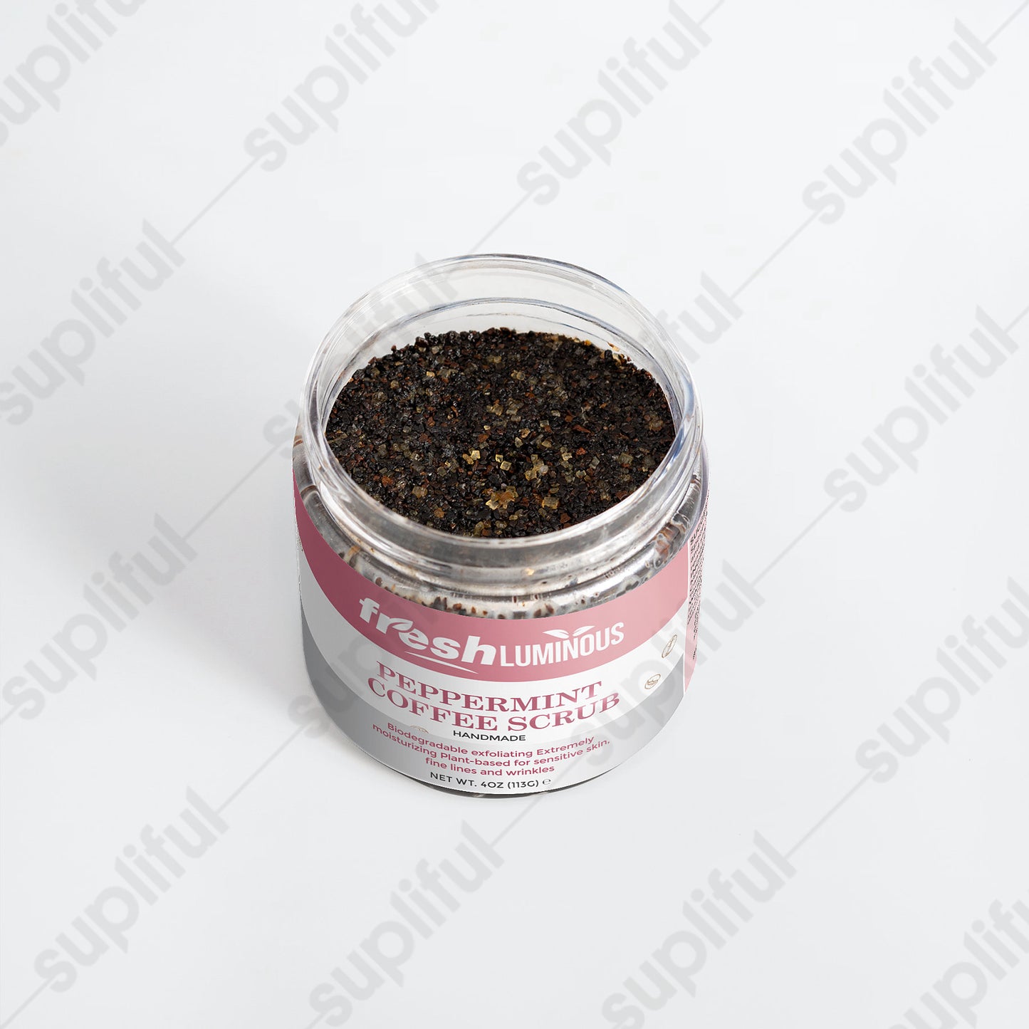 Peppermint Coffee Scrub